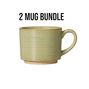 Hearth & Hand Magnolia 2 Mug Bundle 10oz
Ribbed Stoneware Mug2 Green